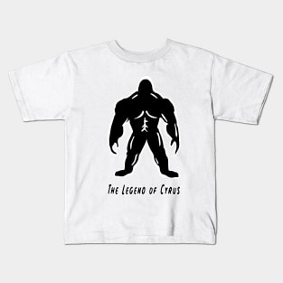 The Legend of Cyrus - Short Stories by Matt - Bigfoot Apparel Kids T-Shirt